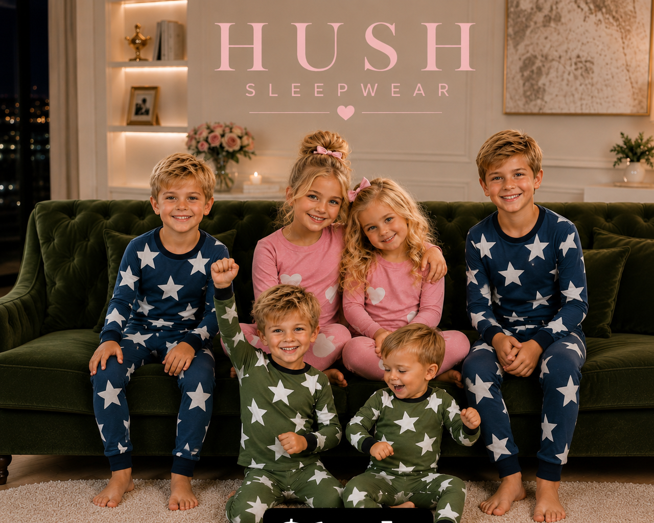 2026 NEW Hush sleepwear bamboo cotton pjs 18m-16yrs