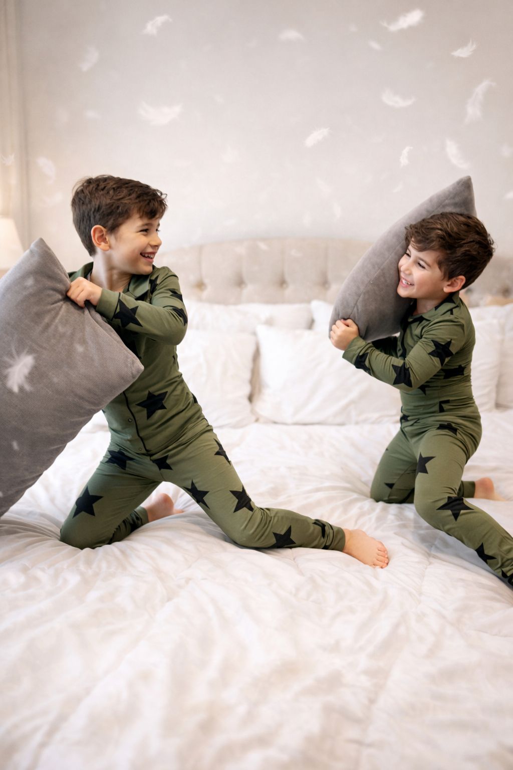 2026 new HUSH grandpa  bamboo cotton pjs star 18m-16yrs