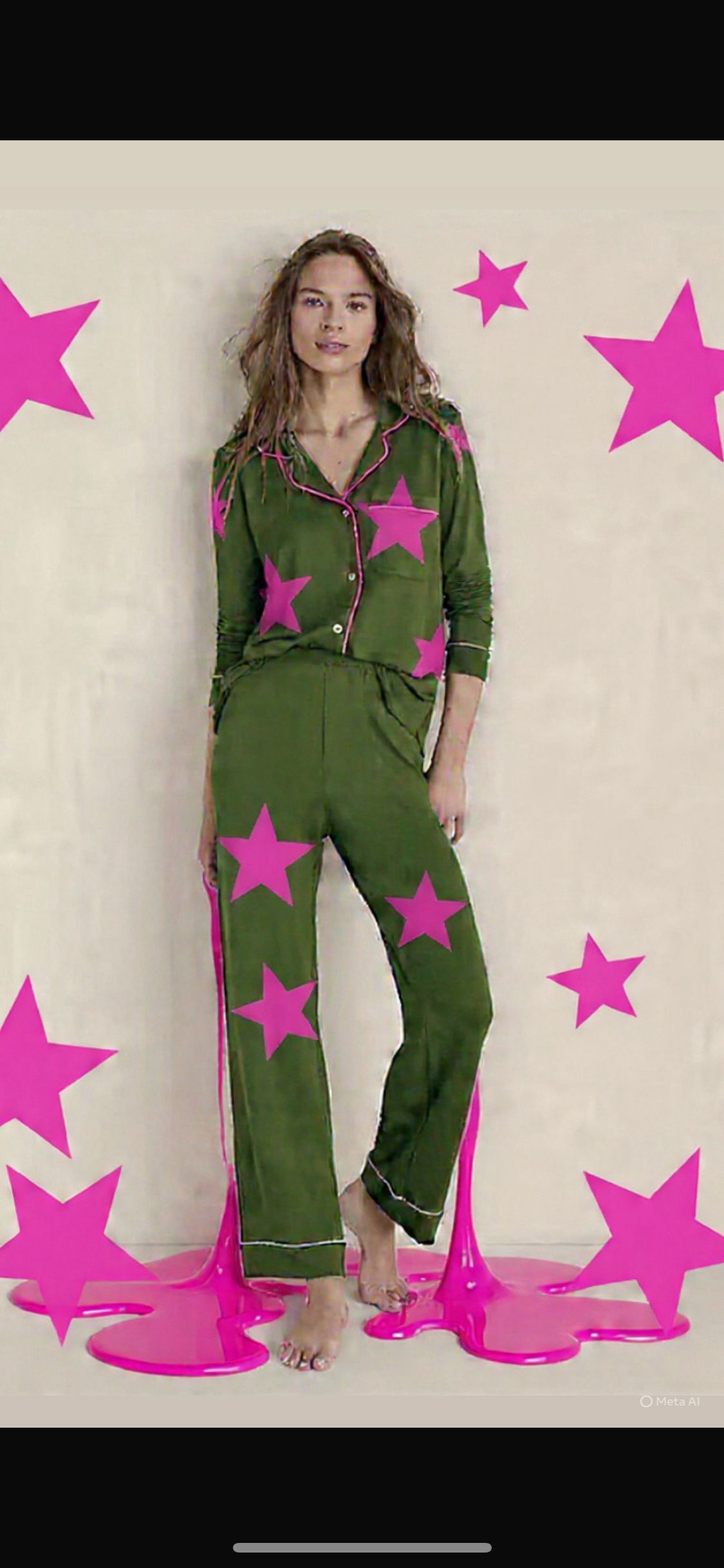 2026 new HUSH grandpa  bamboo cotton pjs black star 18m-16yrs